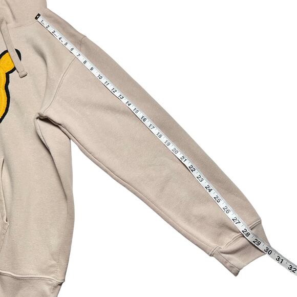 Winnie The Pooh | Unisex | Disney Yarn Knit Appliqué Sand Fleece Hoodie | Sz XL - Picture 6 of 13